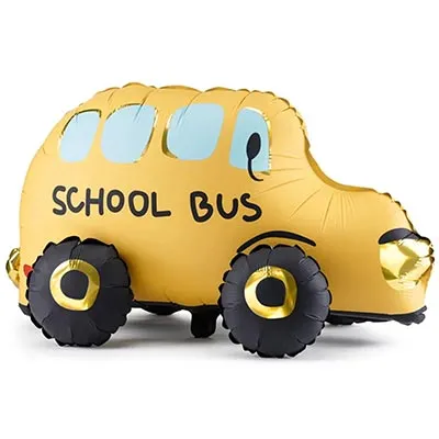 Шар фигура под воздух Школьный автобус